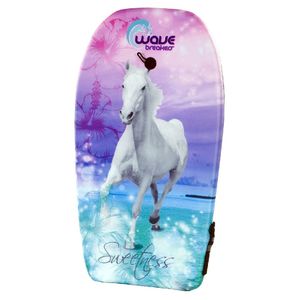 Wave Breakers Bodyboard met Paarden Print 83 cm