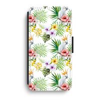 Gele kuif: iPhone XR Flip Hoesje
