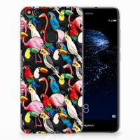 Huawei P10 Lite TPU Hoesje Birds - thumbnail