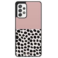 Samsung Galaxy A72 hoesje - Pink dots