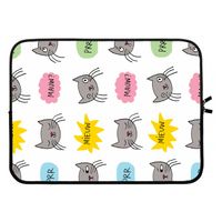Meow: Laptop sleeve 15 inch