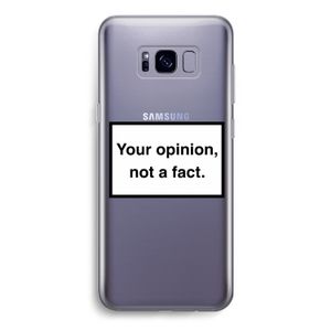 Your opinion: Samsung Galaxy S8 Transparant Hoesje