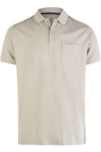 Jupiter Modern Fit Polo shirt Korte mouw zilver