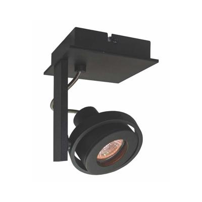 Artdelight 1-lichts opbouwspotMeist zwart - PL MEIST1-B ZW