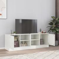 Tv-meubelen 2 st 67x39x44 cm staal wit