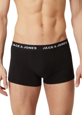 Jack and Jones 5-Pack heren boxershort - Electric Blue - Zwart heren ondergoed - Katoenen onderbroeken