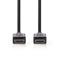 Nedis High Speed ??HDMI-Kabel met Ethernet | ARC | 0.5 m | 1 stuks - CVGB34000BK05 CVGB34000BK05 - thumbnail