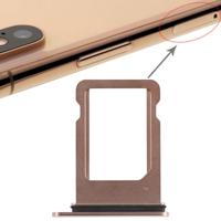 SIM-kaart lade voor iPhone XS (enkele SIM-kaart) (goud)