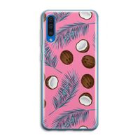 Kokosnoot roze: Samsung Galaxy A50 Transparant Hoesje