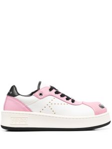 Kenzo baskets à bout contrastant - Rose