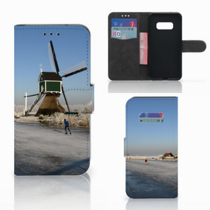 Samsung Galaxy S10e Flip Cover Schaatsers