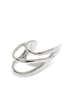 Mugler bague à fini poli - Argent