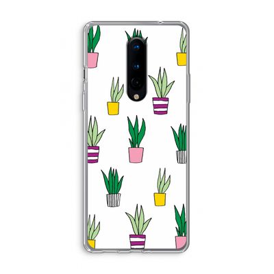 Sanseveria: OnePlus 8 Transparant Hoesje