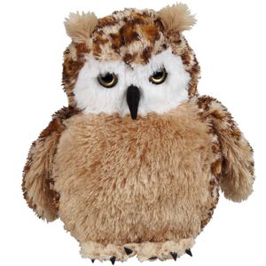 Pluche knuffel dieren Uil vogel van 30 cm