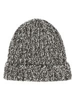 Brunello Cucinelli bonnet en maille torsadée - Gris