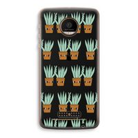Sansevieria: Motorola Moto Z Force Transparant Hoesje Sansevieria: Motorola Moto Z Force Transparant Hoesje