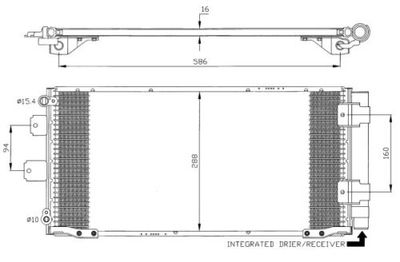 Condensator, airconditioning 940421