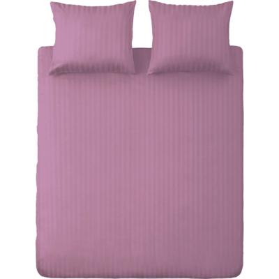 Ten Cate Katoen Satijnen Lits-Jumeaux Dekbedovertrek Streep 240x200/220 cm Lavendel