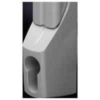 Rittal TS 8611.360 Comfortabele handgreep Voor profielcilinder Zwart (RAL 9005) 1 stuk(s)