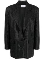 Giuseppe Di Morabito blazer à ornements en cristal - Noir