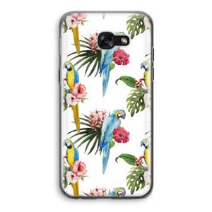 Kleurrijke papegaaien: Samsung Galaxy A5 (2017) Transparant Hoesje