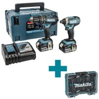 Makita DLX2131TJ Accu Combiset 2-delig (DHP482 + DTD152) 18V 5.0Ah in Mbox
