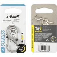 NITE Ize NI-LSB2-11-R3 Karabijn SideLock S-Biner 2 50 mm x 22 mm x 8 mm 1 stuk(s)