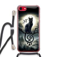 Moonlight Companions: iPhone SE 2020 Transparant Hoesje met koord