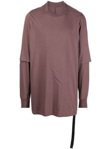 Rick Owens DRKSHDW t-shirt à effet superposé - Violet
