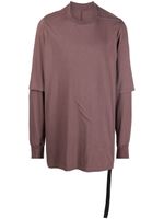 Rick Owens DRKSHDW t-shirt à effet superposé - Violet