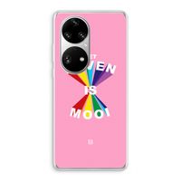 Het Leven Is Mooi: Huawei P50 Pro Transparant Hoesje