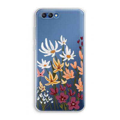 Painted wildflowers: Honor 10 Transparant Hoesje