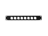 OMNITRONIC Front Panel Z-19 8x XLR (D-type) 1U