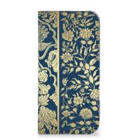 iPhone 16 Pro Max Smart Cover Beige Flowers
