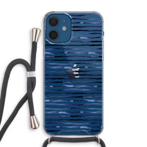 Verrassende lijnen: iPhone 12 Transparant Hoesje met koord