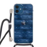 Verrassende lijnen: iPhone 12 Transparant Hoesje met koord
