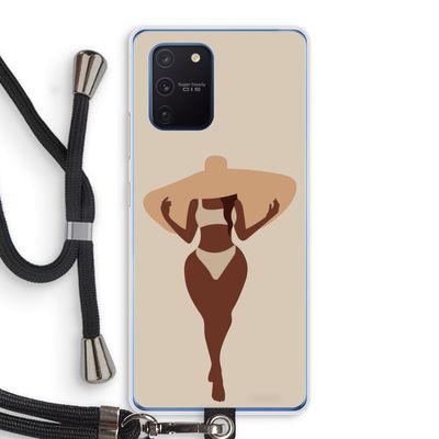 Let's get salty: Samsung Galaxy Note 10 Lite Transparant Hoesje met koord