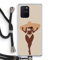 Let's get salty: Samsung Galaxy Note 10 Lite Transparant Hoesje met koord