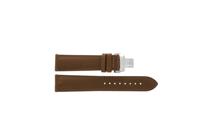 Horlogeband Tissot T600048684 Leder Bruin 20mm