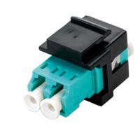 ROLINE Fiber Optic Keystone Jack, LC Duplex, Multimode, OM3 Glasvezel kabel