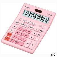 Rekenmachine Casio Roze (10 Stuks)