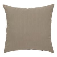 Hesperide Sierkussen Granada - lichtbruin - 40 x 40 cm - polyester - voor buiten - tuinkussen