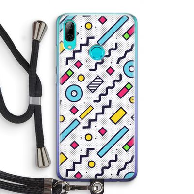 8-bit N°8: Huawei P Smart (2019) Transparant Hoesje met koord