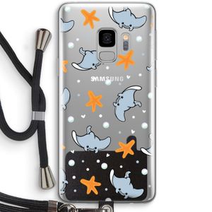 Manta: Samsung Galaxy S9 Transparant Hoesje met koord
