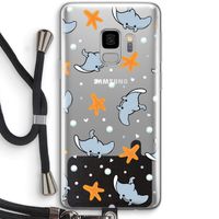 Manta: Samsung Galaxy S9 Transparant Hoesje met koord