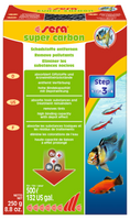 Sera Super Carbon 250g - Actieve Koolfilter voor Heldere Aquariums, pH-Neutraal & Effectief