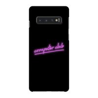 Vice Black: Samsung Galaxy S10 4G Volledig Geprint Hoesje