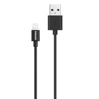 Philips USB A naar Lightning Kabel - Apple Lightning - 1.22 M - Zwart - thumbnail