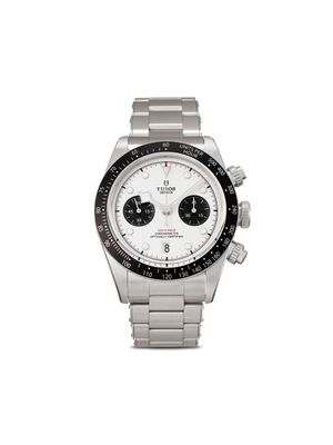 TUDOR montre chronographe Black Bay 41 mm non portée (2022) - Blanc