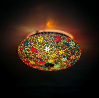 Plafonniere Hudat multi-colour in 2 maten